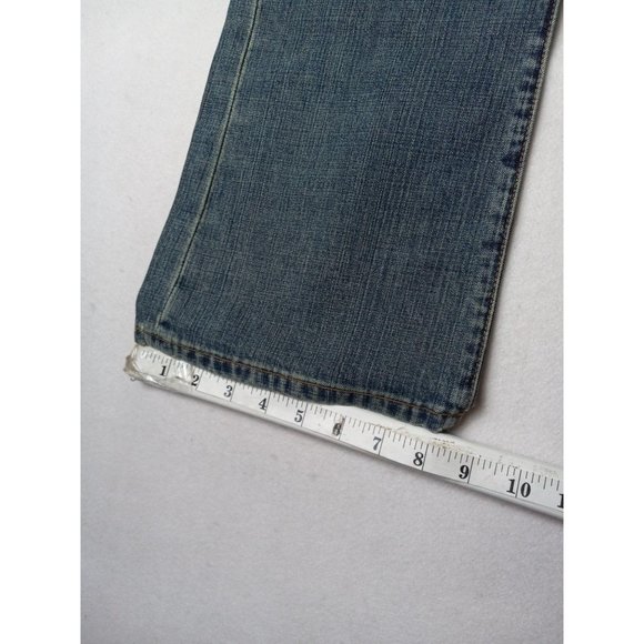 7 Seven bootcut size 26 blue denim jeans - Picture 7 of 10